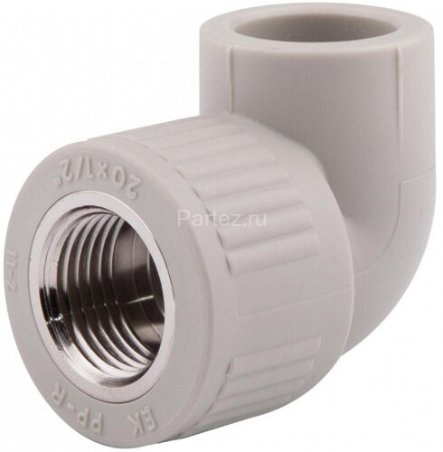 Угол комбинированный PPR-ВР D20х1/2" Ekoplastik