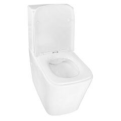 Унитаз-компакт Azario Rise 385х623х792 напольный, безободковый с быстросъемным сиденьем микролифт (A