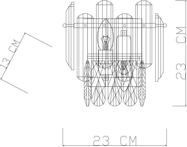 Бра Divinare 3510/17 AP-2