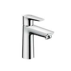 71710000 Talis E Смеситель для раковины 110, однорычажный, со сливным гарнитуром