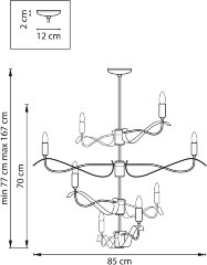 Потолочная люстра Lightstar 733287