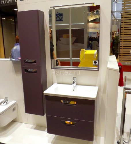 THE GAP Шкаф-колонна левый, фиолетовый