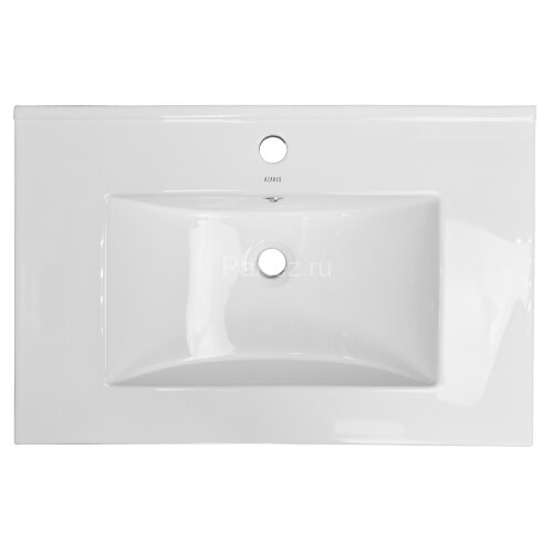 Комплект тумба Loranto Florena 70 710х470х810 напольная, с раковиной Azario Leon, светлый бетон (CS0