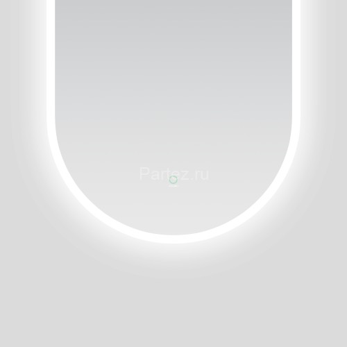 Зеркало AZARIO Aria 600х900 с подсветкой, сенсорный выключатель с функцией диммера (AZ-Z-010CS)