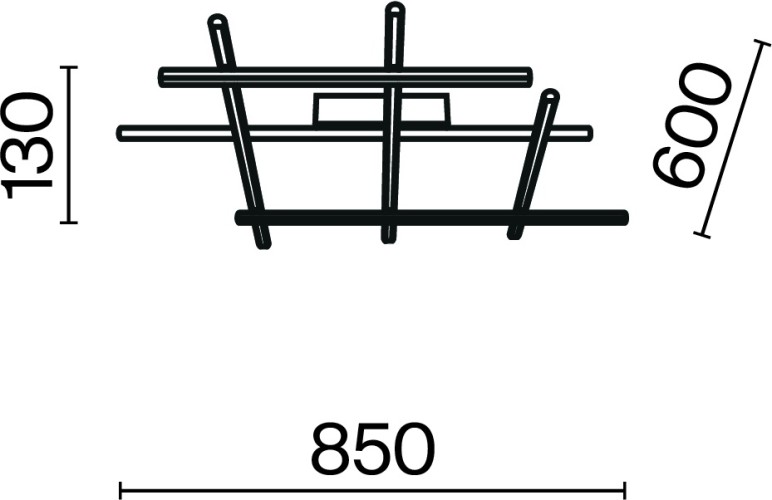 Потолочная люстра Maytoni MOD278CL-L50G3K