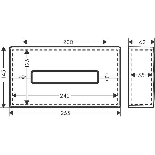 Диспенсер для салфеток Hansgrohe AddStoris шлифованная бронза (41774140)