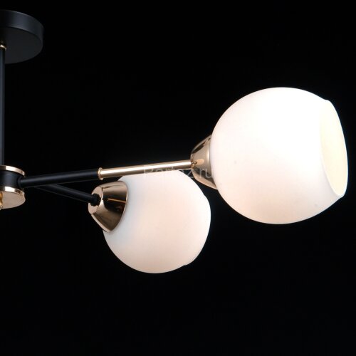 Потолочная люстра ILLUMICO IL0715-4CSQ-24 BK GD LIBRA