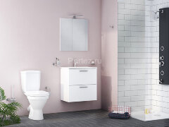 Унитаз-компакт Vitra Norm Blanc 345х650х810, напольный, быстросьемное сиденье термопласт с микролифт