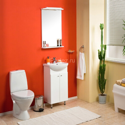 Зеркало AQUATON Мира 47 белое (1A019802MR010)