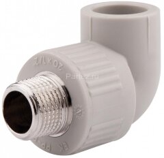 Угол комбинированный PPR-НР D20х1/2&quot; Ekoplastik