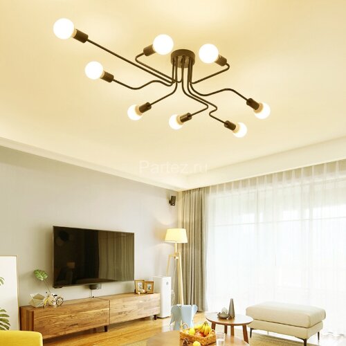 Потолочная люстра ImperiumLoft SCHEME_BLACK_01