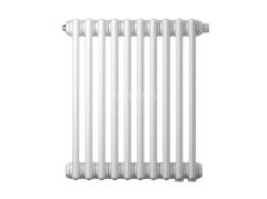 Радиатор трубчатый Zehnder Charleston Retrofit 2056, 22 сек.1/2 ниж.подк. RAL9016 (кроншт.в компл)