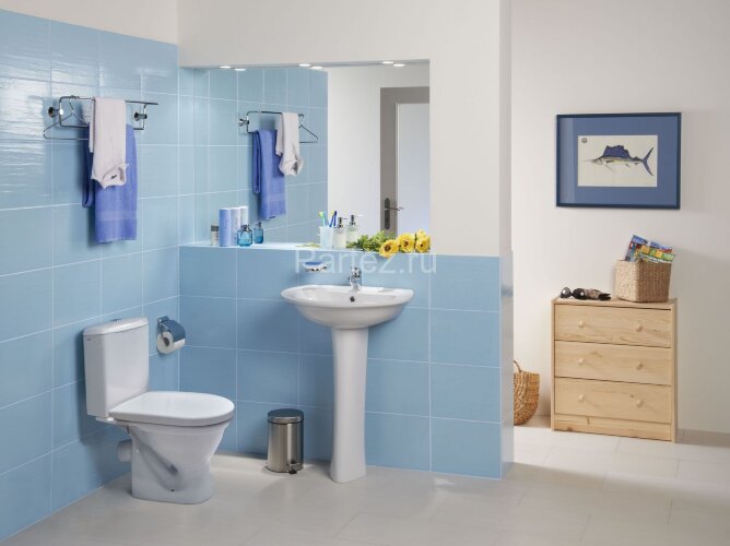 Унитаз-компакт Santek Алькор с сидением стандарт (1.WH30.2.140)