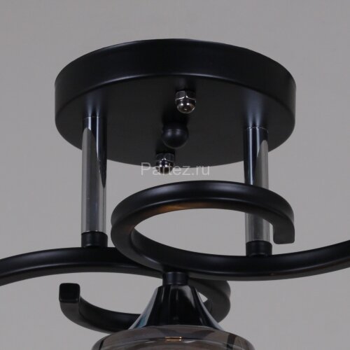 Потолочная люстра Reluce 06089-0.3-03 BK+CR