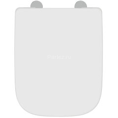 Сиденье с крышкой для унитаза Ideal Standard i.life B с функцией плавного закрытия, дюропласт, метал