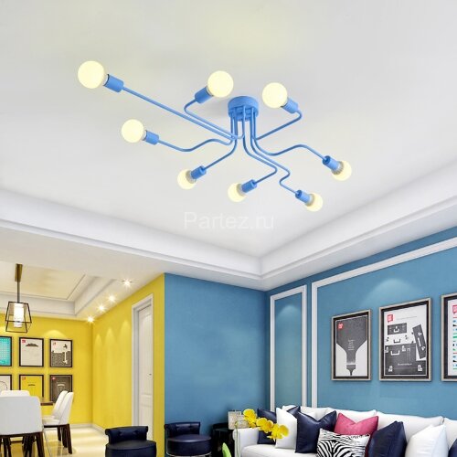 Потолочная люстра ImperiumLoft SCHEMEBLUE01