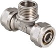 Тройник обжимной с наружней резьбой 32х1"х32 VALTEC
