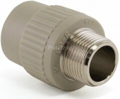 Муфта комбинированная PPR-НР D25х3/4&quot; Ekoplastik