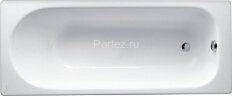 Ванна чугунная Jacob Delafon SOISSONS 150x70 без антискользящего покрытия, без отверстий для ручек, 