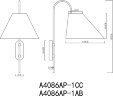 Бра Arte Lamp A4086AP-1CC