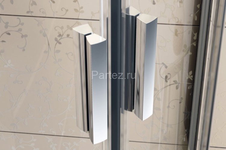 Душевой уголок Ravak Blix XP2CP4 -90 R 500, профиль хром, стекло прозрачное