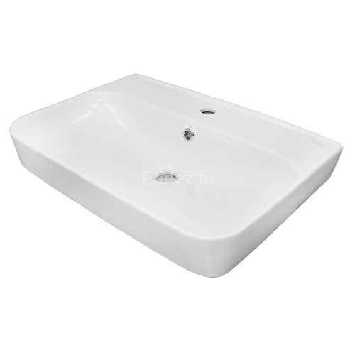 Комплект тумба Loranto Mari 600х420х500 подвесная, с раковиной Сканди 60, белый (CS00092983)