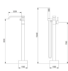 Смеситель ABBER AB8232