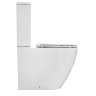 Унитаз-компакт Azario Grado 665х380х845 напольный, смыв "Торнадо", безободковый, с бачком и сидением