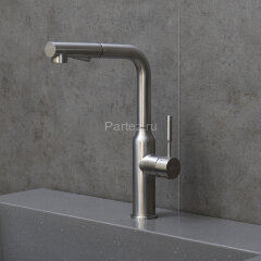 Смеситель Lemark Expert LM5085S для кухни с вытягивающимся поворотным изливом