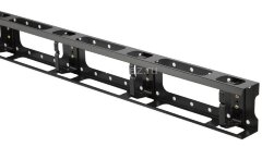 Организатор CMV-42U-ML каб. верт. металл с крышкой 42U для шкафов TTC/TSC шир. 800мм черн. Hyperline