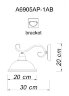 Бра Arte Lamp A6905AP-1AB