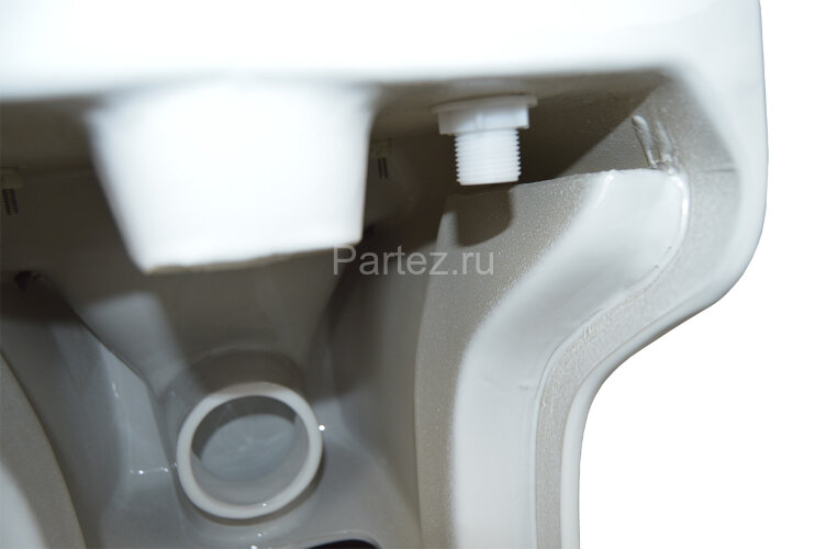 Унитаз-моноблок Creo Ceramique ONE 358х720х760 безободковый, в комплекте с быстросъемным сиденьем ми