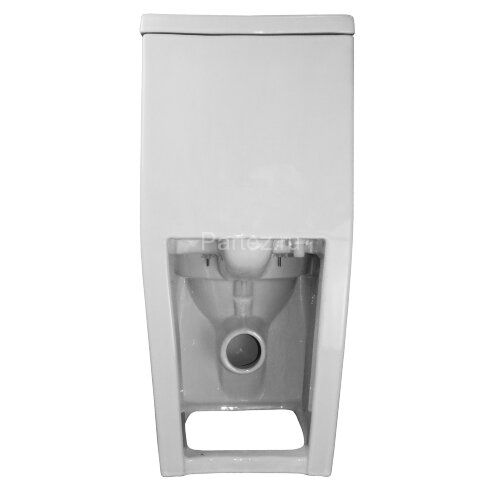 Унитаз-моноблок AZARIO MORANO 680x370х830 напольный, безободковый, в комплекте с сиденьем дюропласт 