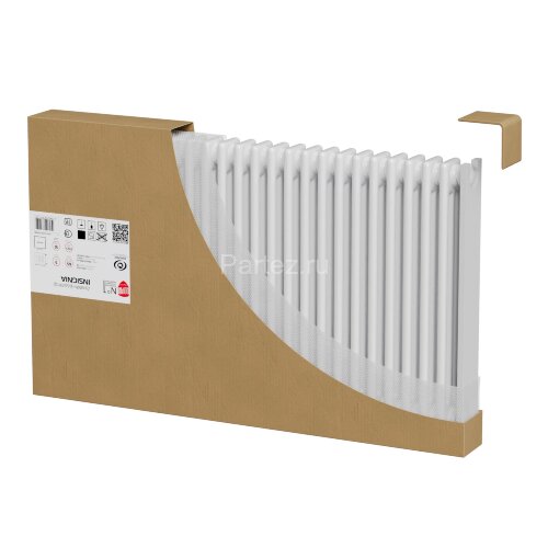 Дизайн-радиатор Royal Thermo Insignia VC2180 - 10 секц. RAL9005m