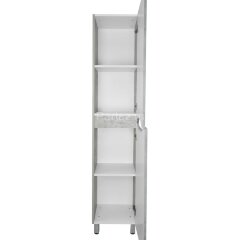 Пенал Loranto Florena 360х300х1800 напольный, правый, светлый бетон (CS00087006)