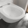 Унитаз подвесной Villeroy&Boch Subway 3.0 с сиденьем микролифт, белый (4670TS01)