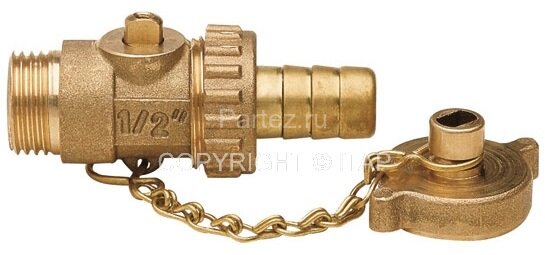 Кран дренажный со штуцером 1/2" art.139 ITAP