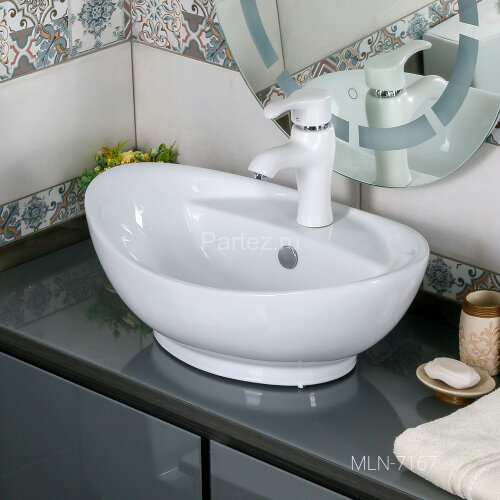 Накладная раковина melana mln-7167