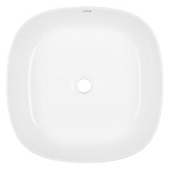 Раковина-чаша Azario 450х450х140 накладная, округлая, белый глянец (AZ-2269)