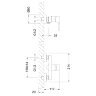Смеситель Lemark Aura LM0603C для душа
