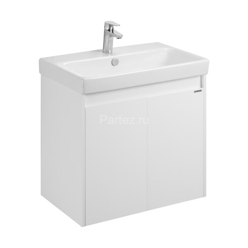 Тумба под раковину AQUATON Сканди 70 Doors универсальная, белый (1A278901SD010)