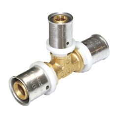 Тройник пресс переходной 26х20х20 VALTEC