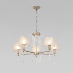 Подвесная люстра Eurosvet 60148/5 матовое золото