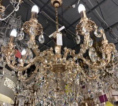 Подвесная люстра Lucia Tucci FIRENZE 141.8 coffe gold