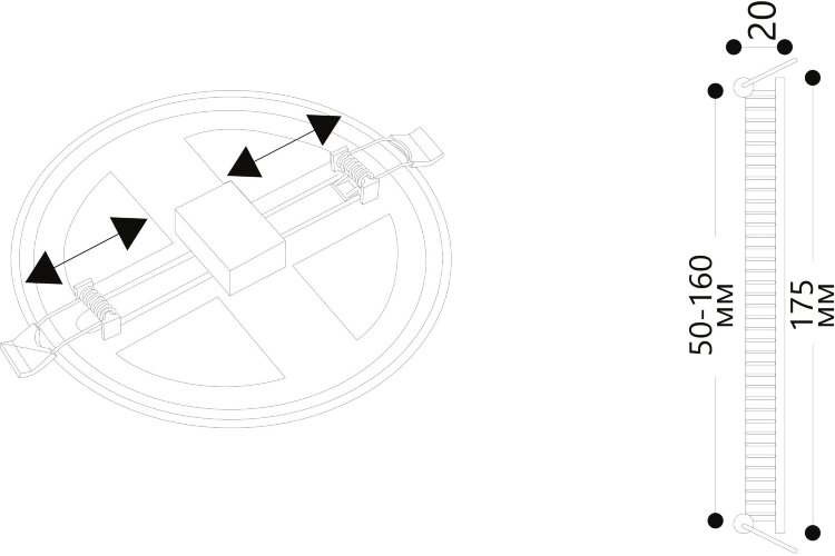 Потолочный светильник Arte Lamp A7975PL-1WH