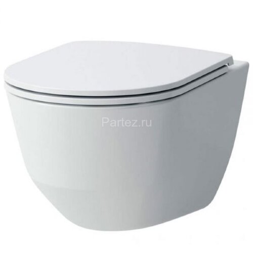 Унитаз подвесной Laufen Pro Rimless сиденье микролифт, белый (8.6695.7.000.000.1)