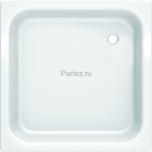 Душевой поддон BLB 80х80х14 стальной квадратный