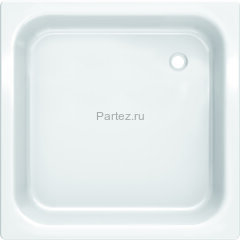 Душевой поддон BLB 80х80х14 стальной квадратный