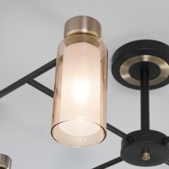 Потолочная люстра Eurosvet 70115/8 черный