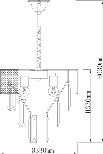 Подвесная люстра MW-Light 111013906